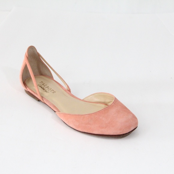 Talbots D'orsay Ballet Flat Women Slip on Shoe sz 8.5 Leonora - Picture 2 of 8